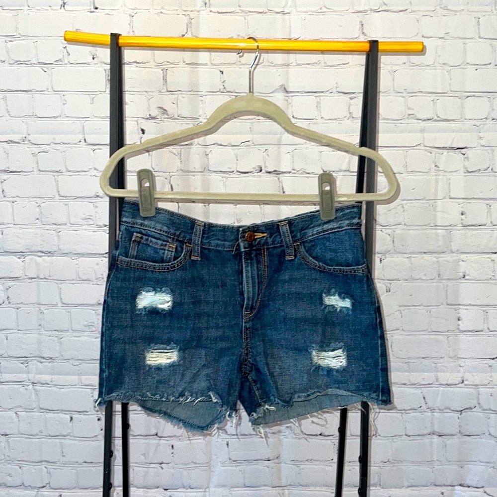 Old Navy Distressed Denim Shorts 16